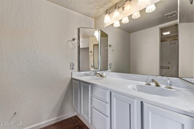 Large two bedroom, two bath townhome with a one car garage on Scottsdale Silverado Golf Club in Arizona - for sale on GolfHomes.com, golf home, golf lot