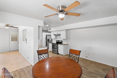 What a gem in Sun City! This home sits on a prime north/south on Sun City South Golf Course in Arizona - for sale on GolfHomes.com, golf home, golf lot