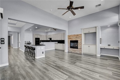 Welcome to this single-story residence located behind the gates on Red Rock Country Club in Nevada - for sale on GolfHomes.com, golf home, golf lot