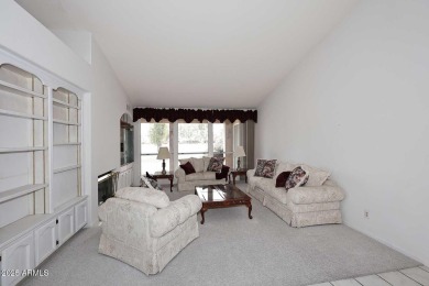 Welcome home to the all-inclusive Sun Lakes Community! This 2300 on Palo Verde Golf and Country Club in Arizona - for sale on GolfHomes.com, golf home, golf lot