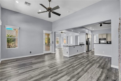 Welcome to this single-story residence located behind the gates on Red Rock Country Club in Nevada - for sale on GolfHomes.com, golf home, golf lot