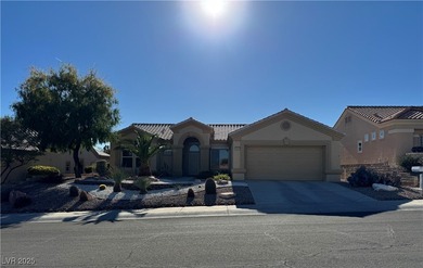 Beautiful single-story home in the coveted Sun City Summerlin on Highland Falls Golf Club in Nevada - for sale on GolfHomes.com, golf home, golf lot