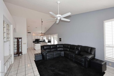 Welcome home to the all-inclusive Sun Lakes Community! This 2300 on Palo Verde Golf and Country Club in Arizona - for sale on GolfHomes.com, golf home, golf lot