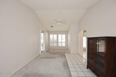 Welcome home to the all-inclusive Sun Lakes Community! This 2300 on Palo Verde Golf and Country Club in Arizona - for sale on GolfHomes.com, golf home, golf lot