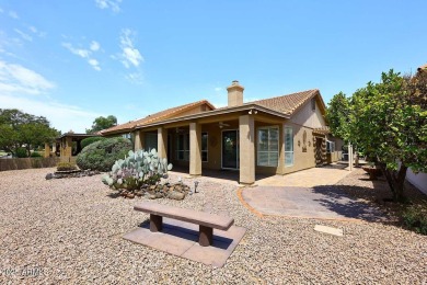 Welcome home to the all-inclusive Sun Lakes Community! This 2300 on Palo Verde Golf and Country Club in Arizona - for sale on GolfHomes.com, golf home, golf lot