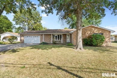 All BRICK Ranch Home sitting on .70 Acres in Auburn School on Edgewood Golf Course in Illinois - for sale on GolfHomes.com, golf home, golf lot