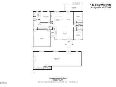 Enjoy one-level living in this beautifully crafted custom ranch on River Golf and Country Club at Lake Royale in North Carolina - for sale on GolfHomes.com, golf home, golf lot