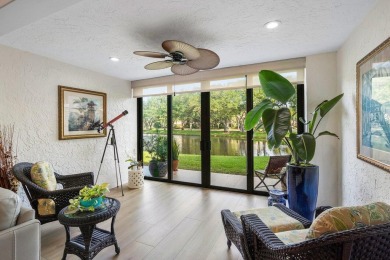 Stunning, Sunny Lakefront Corner Villa w/ 5 Feet wide Porcelain on Boca Delray Golf and Country Club in Florida - for sale on GolfHomes.com, golf home, golf lot