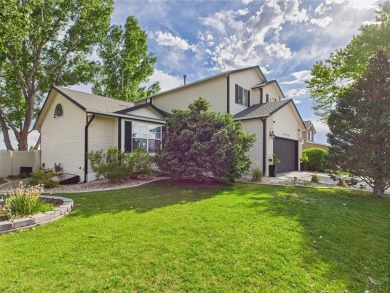 Experience luxury and comfort in this beautiful 2-story home on Desert Hawk At Pueblo West in Colorado - for sale on GolfHomes.com, golf home, golf lot