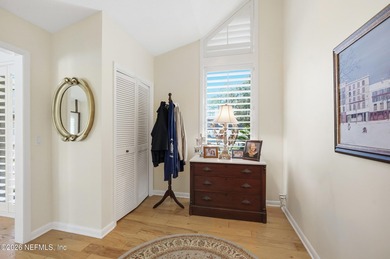 Vaulted ceilings and sunlit interiors define this elegant on The Deerwood Country Club in Florida - for sale on GolfHomes.com, golf home, golf lot