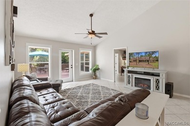 Peaceful sunrise water views, visiting deer, and stunning sunset on Inverness Golf and Country Club in Florida - for sale on GolfHomes.com, golf home, golf lot