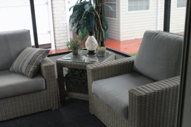 Beautiful (FULLY FURNISHED)  Not carport furniture.   Exterior: on Schalamar Creek Golf and Country Club in Florida - for sale on GolfHomes.com, golf home, golf lot