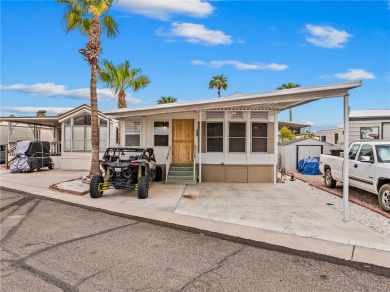 Enjoy comfortable, resort-style living in this fully furnished on Riverview Golf Course in Arizona - for sale on GolfHomes.com, golf home, golf lot