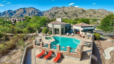 Welcome to this charming first-floor end unit at The Greens at on The Lodge at Ventana Canyon - Canyon  in Arizona - for sale on GolfHomes.com, golf home, golf lot