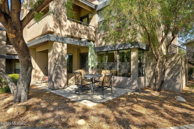 Welcome to this charming first-floor end unit at The Greens at on The Lodge at Ventana Canyon - Canyon  in Arizona - for sale on GolfHomes.com, golf home, golf lot