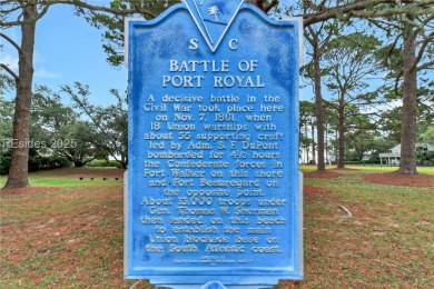 Lovingly cared for by longtime owners, this 3BR/2.5BA on Port Royal Golf and Racquet Club in South Carolina - for sale on GolfHomes.com, golf home, golf lot