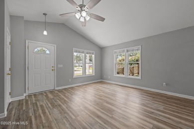 **MOTIVATED SELLER** Looking for one story coastal NC living on Belvedere Country Club in North Carolina - for sale on GolfHomes.com, golf home, golf lot