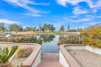 Waterfront home overlooking the 5th green of Ocotillo Golf on Ocotillo Golf Resort  in Arizona - for sale on GolfHomes.com, golf home, golf lot