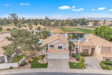 Waterfront home overlooking the 5th green of Ocotillo Golf on Ocotillo Golf Resort  in Arizona - for sale on GolfHomes.com, golf home, golf lot