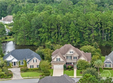 Stately custom-built brick home in the prestigious Southbridge on Southbridge Golf Club in Georgia - for sale on GolfHomes.com, golf home, golf lot