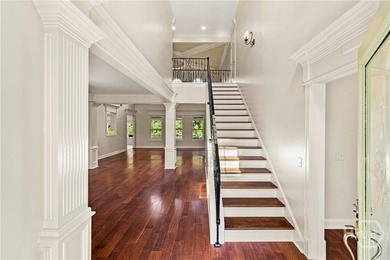 Stately custom-built brick home in the prestigious Southbridge on Southbridge Golf Club in Georgia - for sale on GolfHomes.com, golf home, golf lot