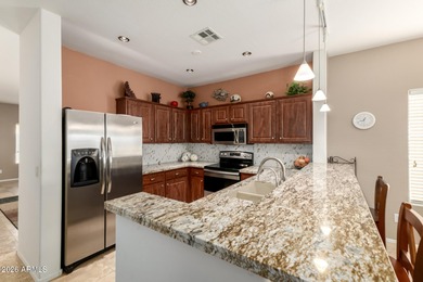 Beautiful single-level home on a premium golf course lot in San on The Golf Club At Johnson Ranch in Arizona - for sale on GolfHomes.com, golf home, golf lot