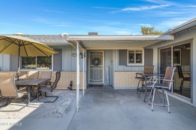 Beautifully updated and truly move-in ready, this Sun City home on Sun City Lakes West and East in Arizona - for sale on GolfHomes.com, golf home, golf lot