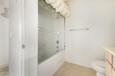 Golf Course unit! Outstanding two bedroom, two bathroom + Den on Starfire At Scottsdale Country Club in Arizona - for sale on GolfHomes.com, golf home, golf lot