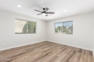 STUNNING REMODEL featuring RAISED CEILINGS, luxury wood-look on Sun Lakes Country Club in Arizona - for sale on GolfHomes.com, golf home, golf lot