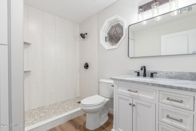 STUNNING REMODEL featuring RAISED CEILINGS, luxury wood-look on Sun Lakes Country Club in Arizona - for sale on GolfHomes.com, golf home, golf lot