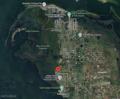 The ideal property for your dream home. Island life at its best! on Alden Pines Golf Club in Florida - for sale on GolfHomes.com, golf home, golf lot