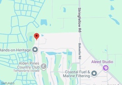 The ideal property for your dream home. Island life at its best! on Alden Pines Golf Club in Florida - for sale on GolfHomes.com, golf home, golf lot