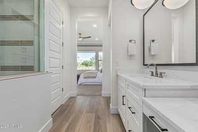 Location, location, location! This spectacular 2024 Golf Course on Tuscany Falls At Pebble Creek in Arizona - for sale on GolfHomes.com, golf home, golf lot