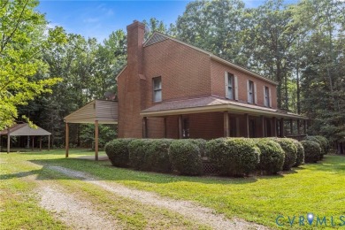 Southern Colonial Brick Home on 6.48 Acres in Manakin Sabot on Kinloch Golf Club in Virginia - for sale on GolfHomes.com, golf home, golf lot
