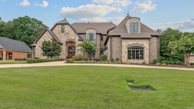 Three levels of luxury in Preston Oaks with over 7,600 sq ft, 6 on RidgePointe Country Club in Arkansas - for sale on GolfHomes.com, golf home, golf lot