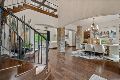 Three levels of luxury in Preston Oaks with over 7,600 sq ft, 6 on RidgePointe Country Club in Arkansas - for sale on GolfHomes.com, golf home, golf lot