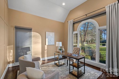 Set on a peaceful .85-acre cul-de-sac lot in the heart of The on Trump National Golf Club Charlotte in North Carolina - for sale on GolfHomes.com, golf home, golf lot