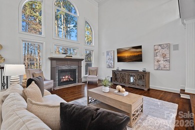 Set on a peaceful .85-acre cul-de-sac lot in the heart of The on Trump National Golf Club Charlotte in North Carolina - for sale on GolfHomes.com, golf home, golf lot