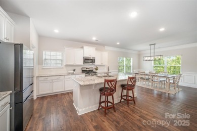Move-in ready ranch in The Villages at Redbridge with views of on Red Bridge Golf and Country Club in North Carolina - for sale on GolfHomes.com, golf home, golf lot