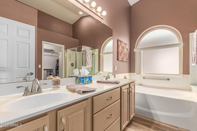 ''GOLF COURSE LIVING! Home features views west over the 10th & on Coyote Lakes Golf Club in Arizona - for sale on GolfHomes.com, golf home, golf lot