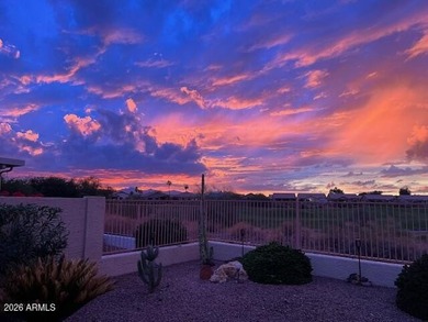 ''GOLF COURSE LIVING! Home features views west over the 10th & on Coyote Lakes Golf Club in Arizona - for sale on GolfHomes.com, golf home, golf lot
