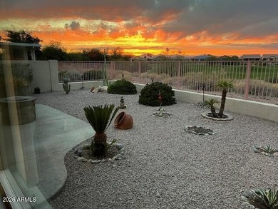 ''GOLF COURSE LIVING! Home features views west over the 10th & on Coyote Lakes Golf Club in Arizona - for sale on GolfHomes.com, golf home, golf lot