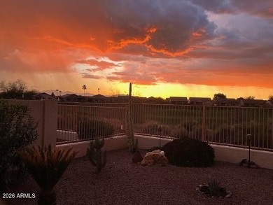 ''GOLF COURSE LIVING! Home features views west over the 10th & on Coyote Lakes Golf Club in Arizona - for sale on GolfHomes.com, golf home, golf lot