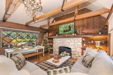 Prepare to fall in love with this dreamy mountain retreat on Big Bear Mountain Ski and Golf Resort in California - for sale on GolfHomes.com, golf home, golf lot