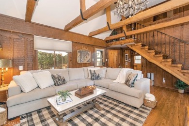 Prepare to fall in love with this dreamy mountain retreat on Big Bear Mountain Ski and Golf Resort in California - for sale on GolfHomes.com, golf home, golf lot