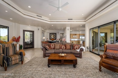 3 bedrooms, 3.5 bathrooms with a office/den or flex room.  Gated on The Estancia Club in Arizona - for sale on GolfHomes.com, golf home, golf lot