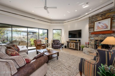 3 bedrooms, 3.5 bathrooms with a office/den or flex room.  Gated on The Estancia Club in Arizona - for sale on GolfHomes.com, golf home, golf lot