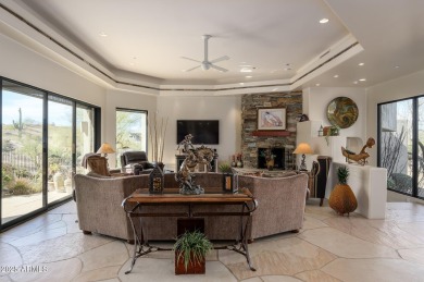 3 bedrooms, 3.5 bathrooms with a office/den or flex room.  Gated on The Estancia Club in Arizona - for sale on GolfHomes.com, golf home, golf lot