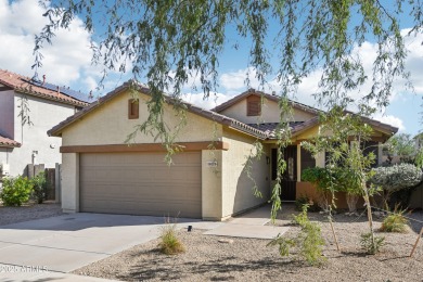 Welcome home! This beautiful move-in-ready, single-story home is on Estrella Mountain Ranch Golf Course in Arizona - for sale on GolfHomes.com, golf home, golf lot