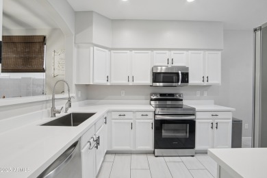 Welcome home! This beautiful move-in-ready, single-story home is on Estrella Mountain Ranch Golf Course in Arizona - for sale on GolfHomes.com, golf home, golf lot